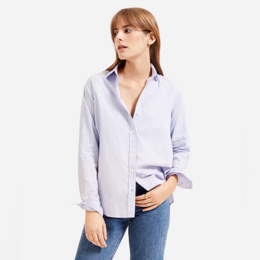 Everlane Silky Cotton Relaxed Shirt